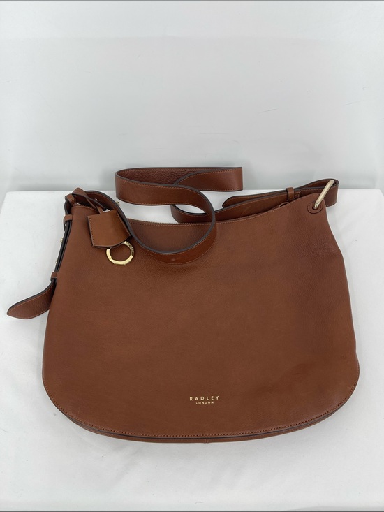 RADLEY LONDON Handbags - RADLEY LONDON Chestnut Brown Leather Shoulder Bag